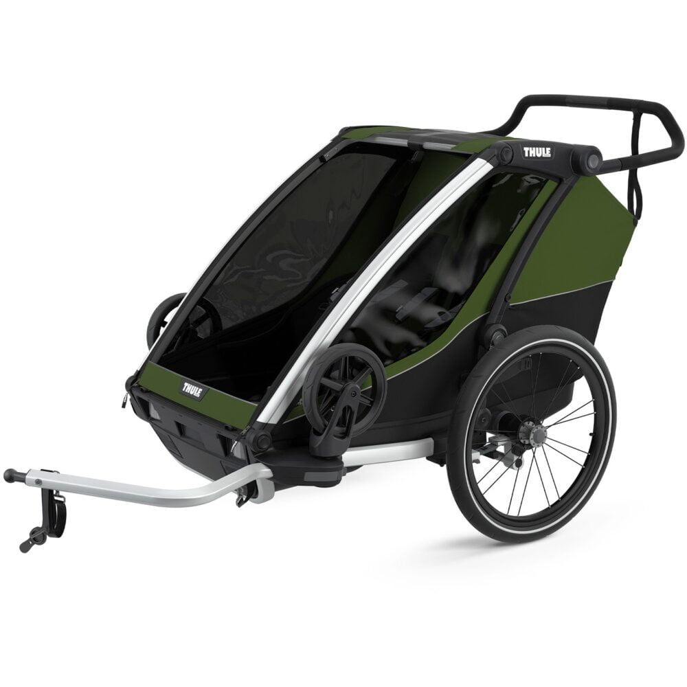 Thule Chariot Cab 2 Fahrradanhaenger fuer 2 Kinder fastbike 1.jpg